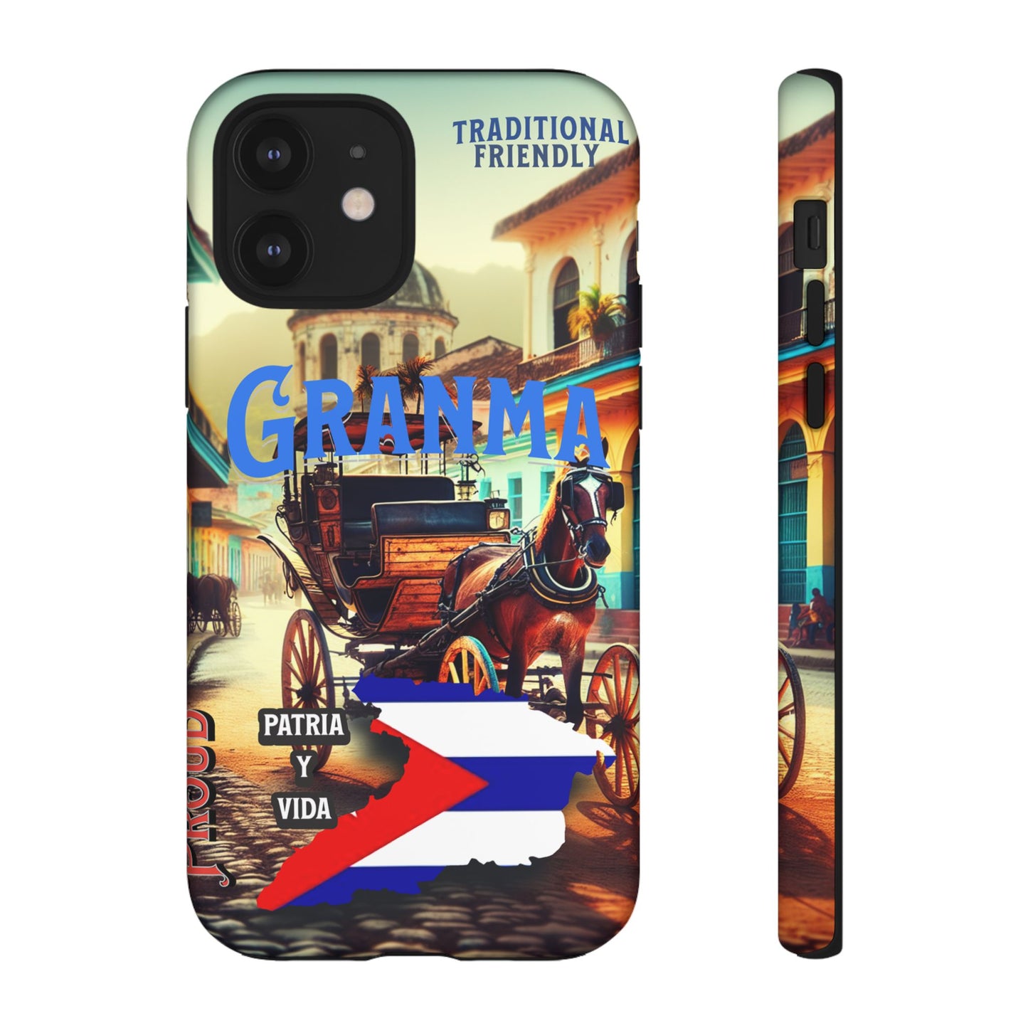 FUNDA DE TELEFONO, GRANMA, CUBA, PATRIA Y VIDA, IPHONE, SAMSUNG