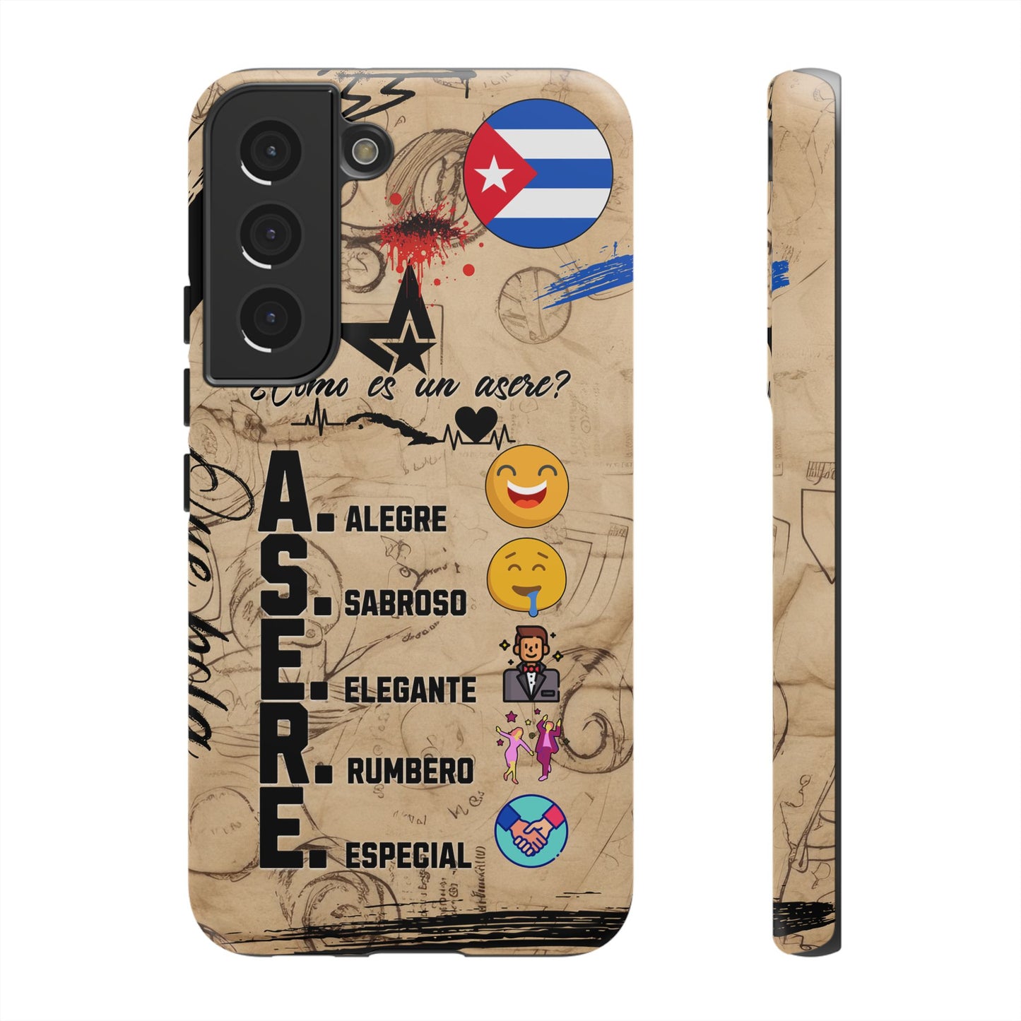 FUNDAS PARA TELEFONOS RESISTENTES A CAIDAS ASERE, CULTURA CUBANA