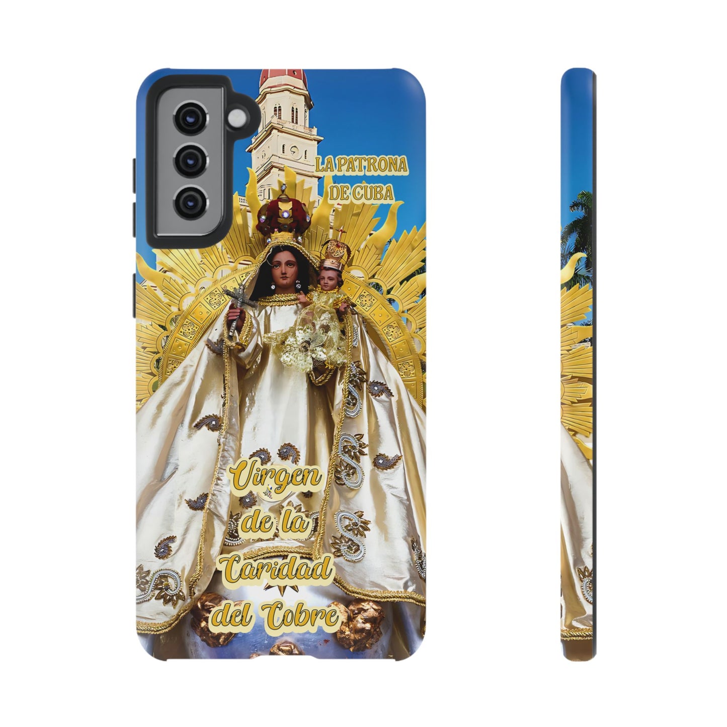 FUNDAS PARA TELEFONOS, CUBA , IPHONE, SAMSUNG, VIRGEN DE LA CARIDAD DEL COBRE, SANTIAGO DE CUBA