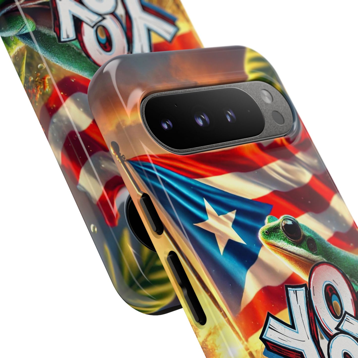YO SOY DE PFKNR, Puerto Rican Pride Phone Case | Tough Cases, Tropical Vibe, Gift for Him/Her, Celebrations, Travel Enthusiasts, Eco-Friendly,