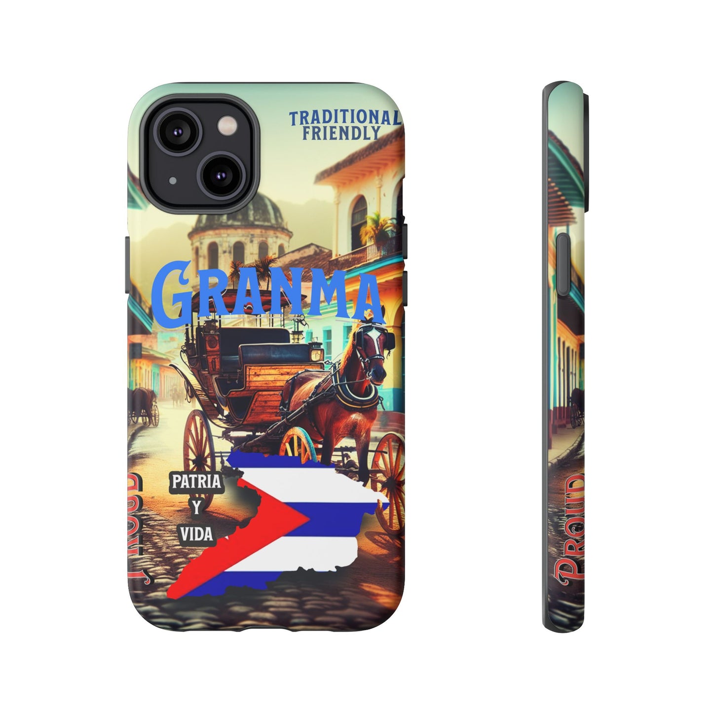 FUNDA DE TELEFONO, GRANMA, CUBA, PATRIA Y VIDA, IPHONE, SAMSUNG