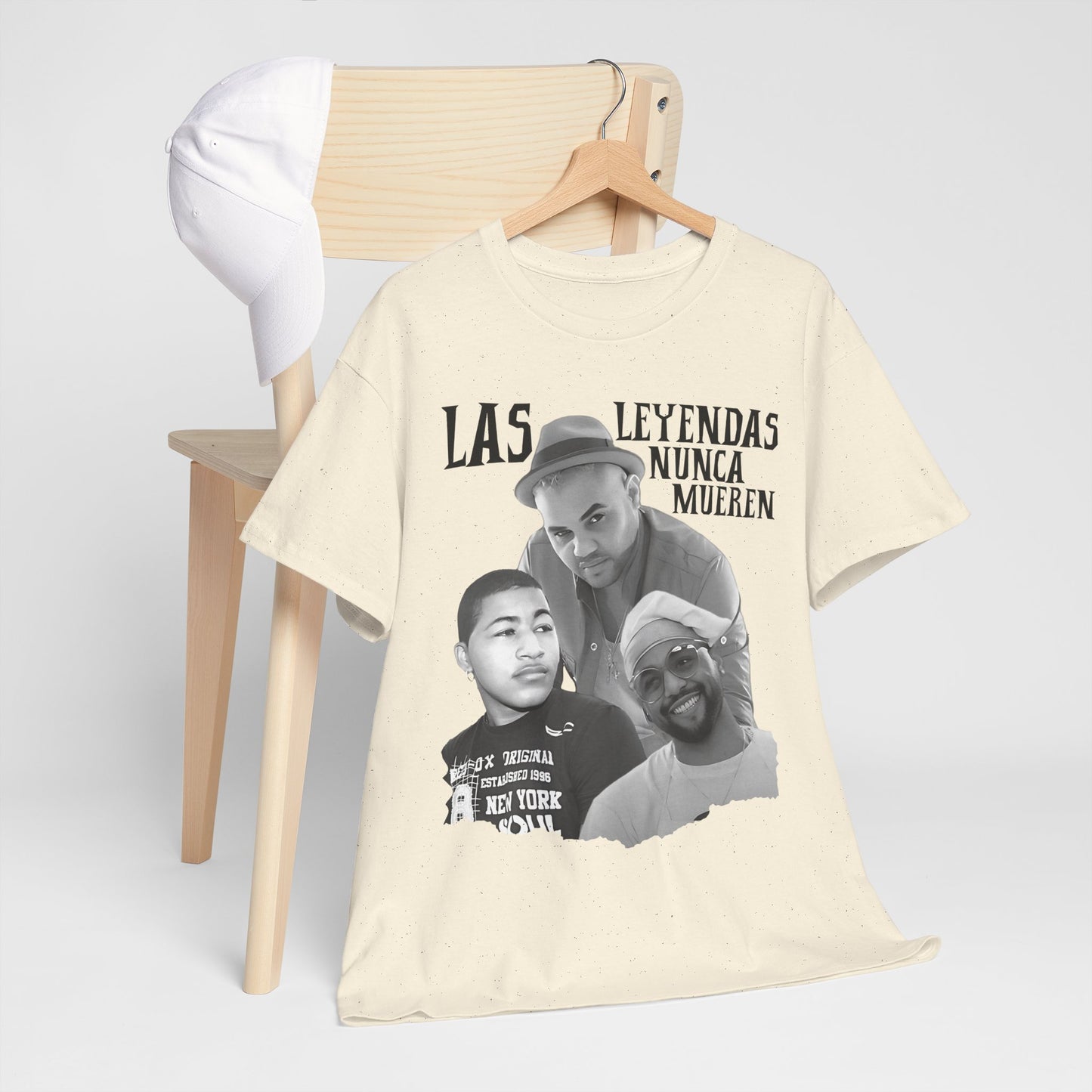 TAIGUER, LA TRANKA, LAS LEYENDAS NUNCA MUEREN,ELVIS MANUEL, EL DANI, Unisex Heavy Cotton Tee, CUBA, CUBANAS, CAMISETAS CON FRASES CUBANAS, , cuba, orgullo cubano