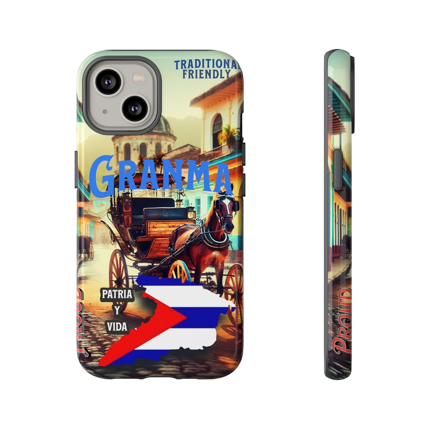 FUNDA DE TELEFONO, GRANMA, CUBA, PATRIA Y VIDA, IPHONE, SAMSUNG