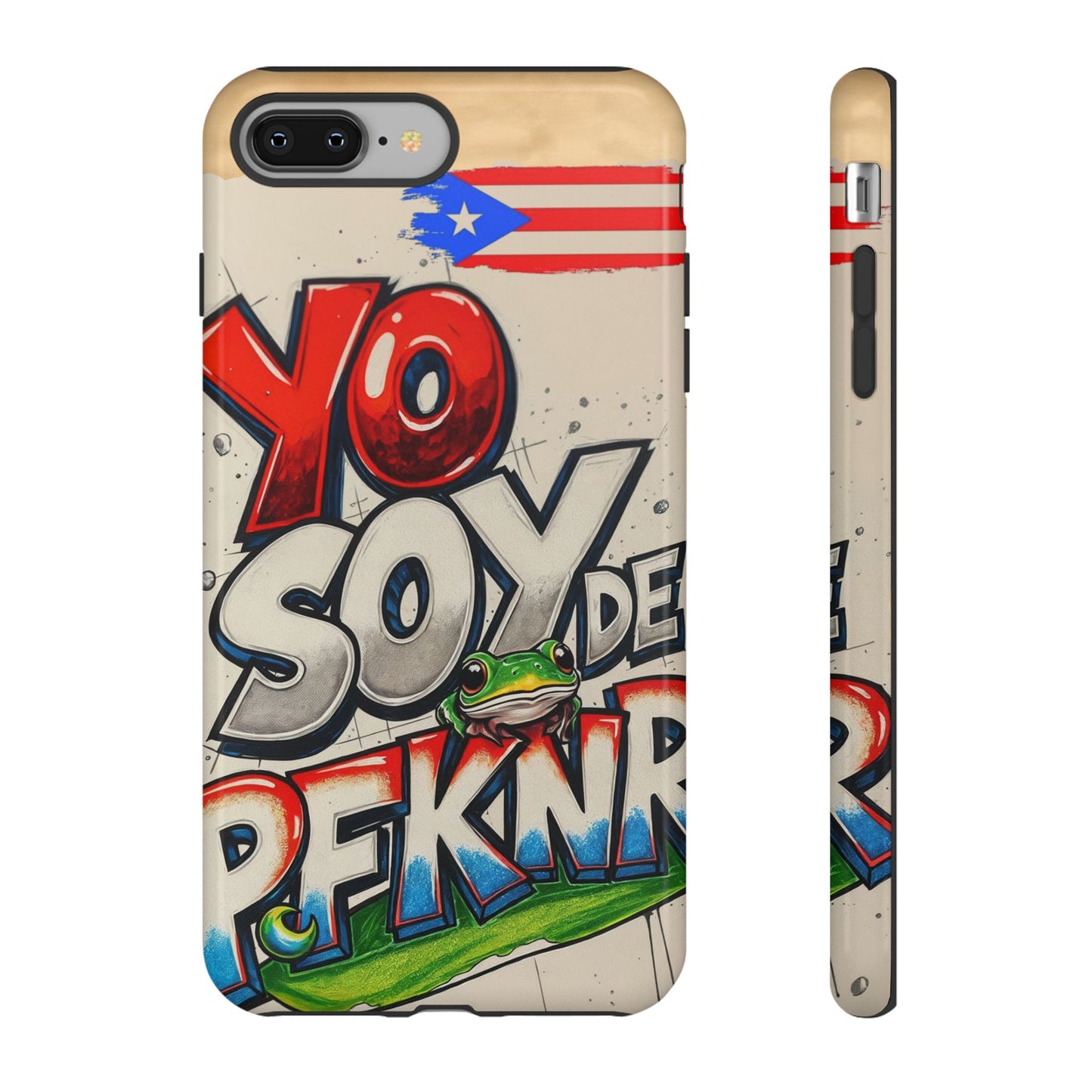 YO SOY DE PFKNR, Cases Phone Case for Unapologetic Style, Gift for Trendsetters, Urban Art Design, Fun Decor for Any Occasion, PUERTO RICO, COQUI