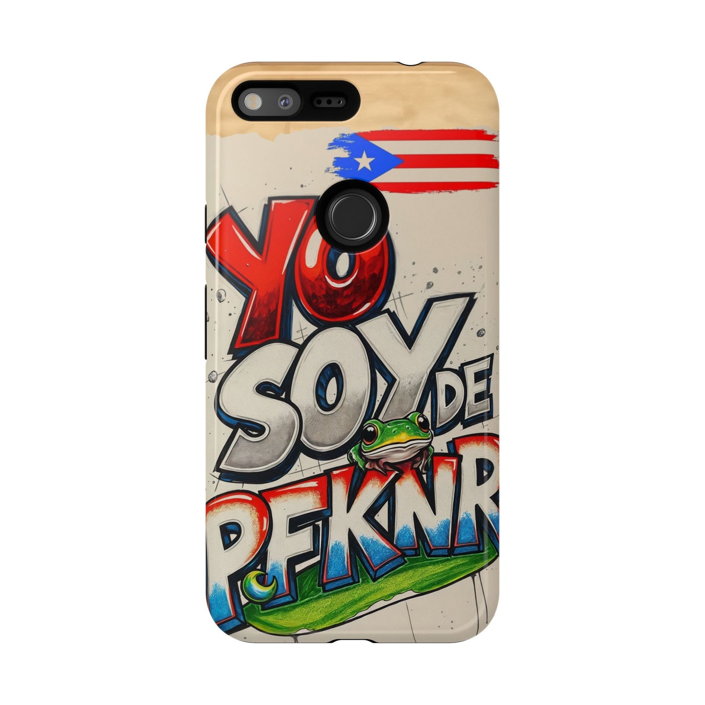 YO SOY DE PFKNR, Cases Phone Case for Unapologetic Style, Gift for Trendsetters, Urban Art Design, Fun Decor for Any Occasion, PUERTO RICO, COQUI