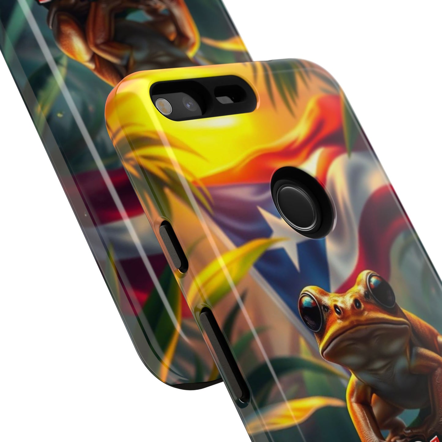 Boricua Coqui Phone Case | Tough Cases | Puerto Rican Pride, Unique Gift, Tropical Vibes, Phone Accessory, Celebration of Culture