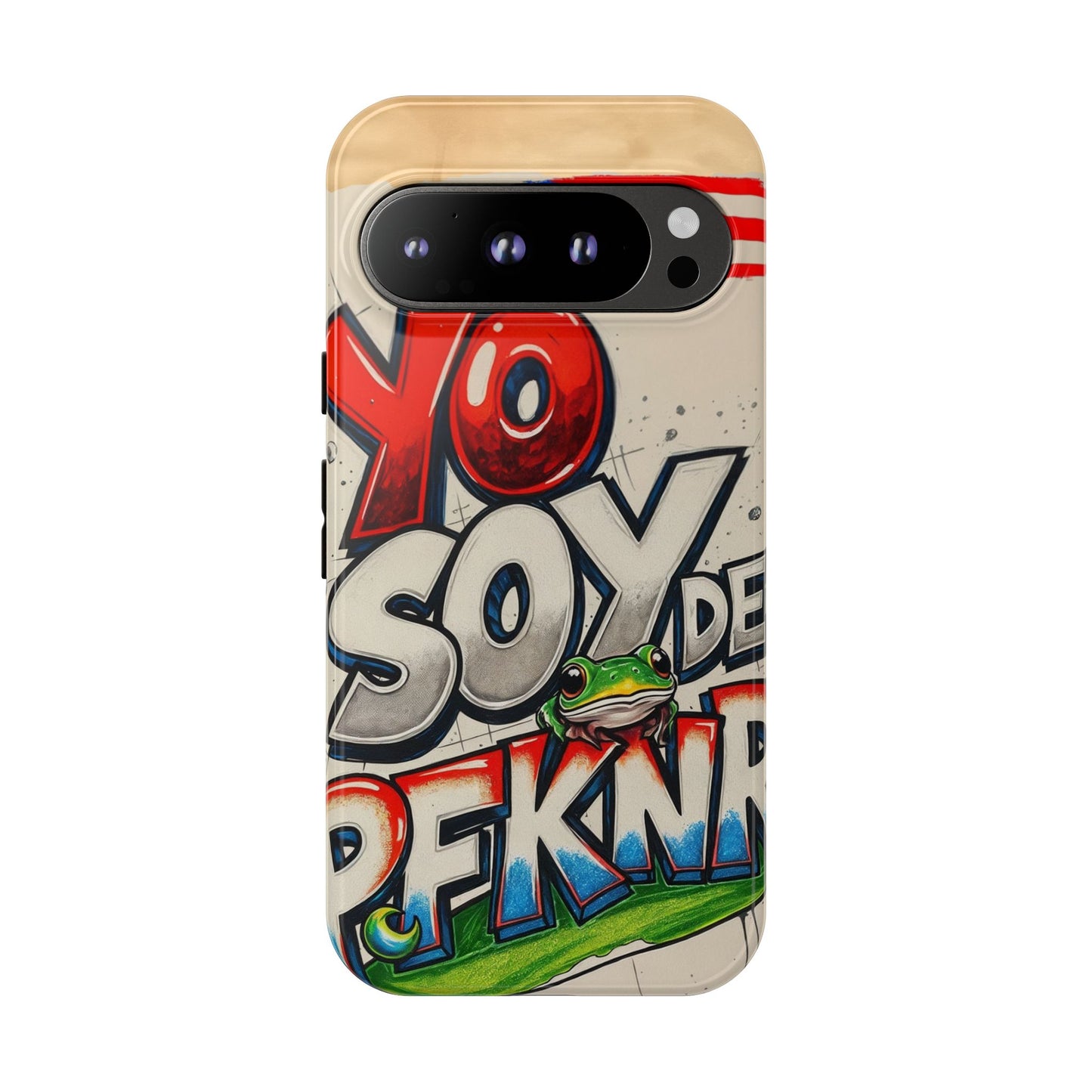 YO SOY DE PFKNR, Cases Phone Case for Unapologetic Style, Gift for Trendsetters, Urban Art Design, Fun Decor for Any Occasion, PUERTO RICO, COQUI