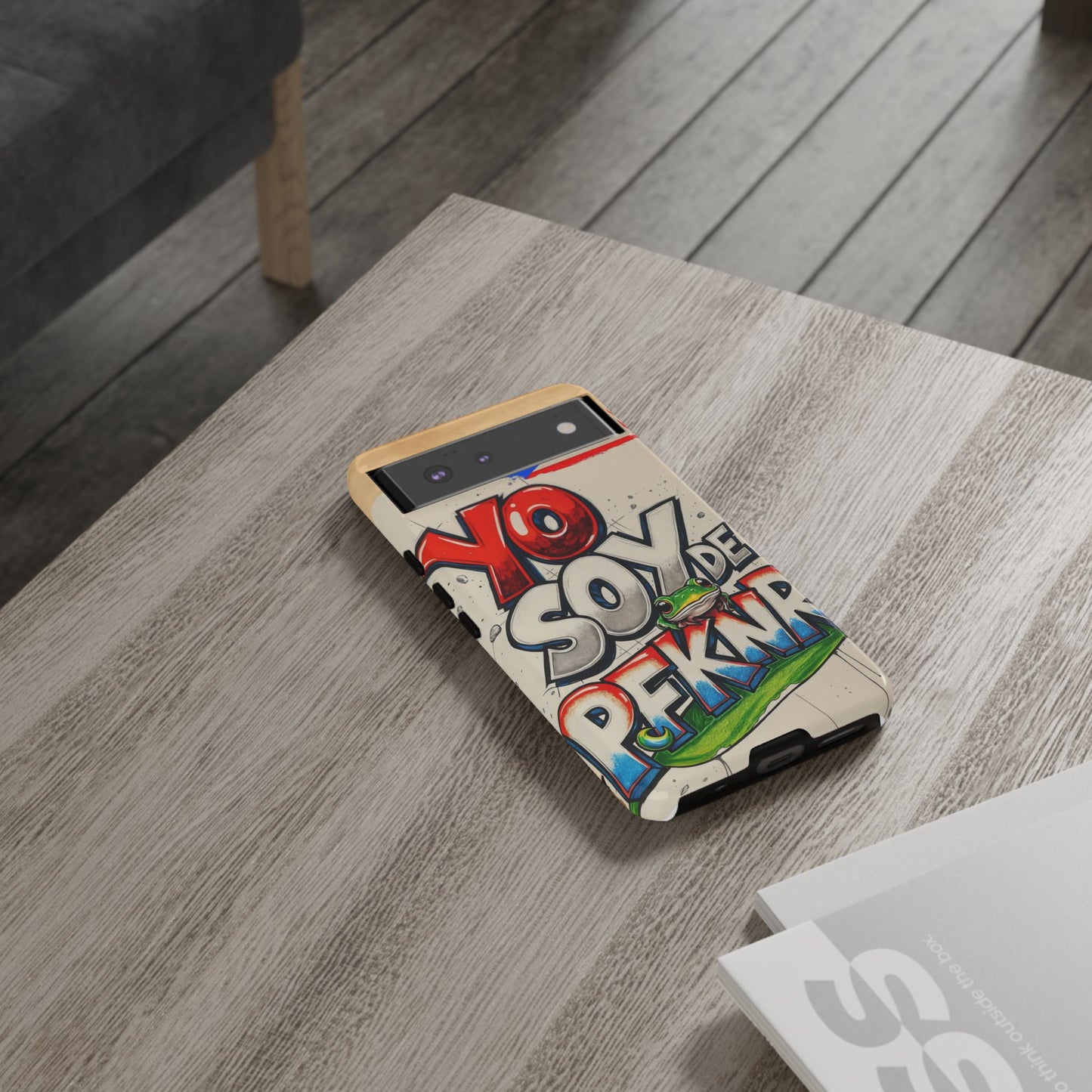 YO SOY DE PFKNR, Cases Phone Case for Unapologetic Style, Gift for Trendsetters, Urban Art Design, Fun Decor for Any Occasion, PUERTO RICO, COQUI