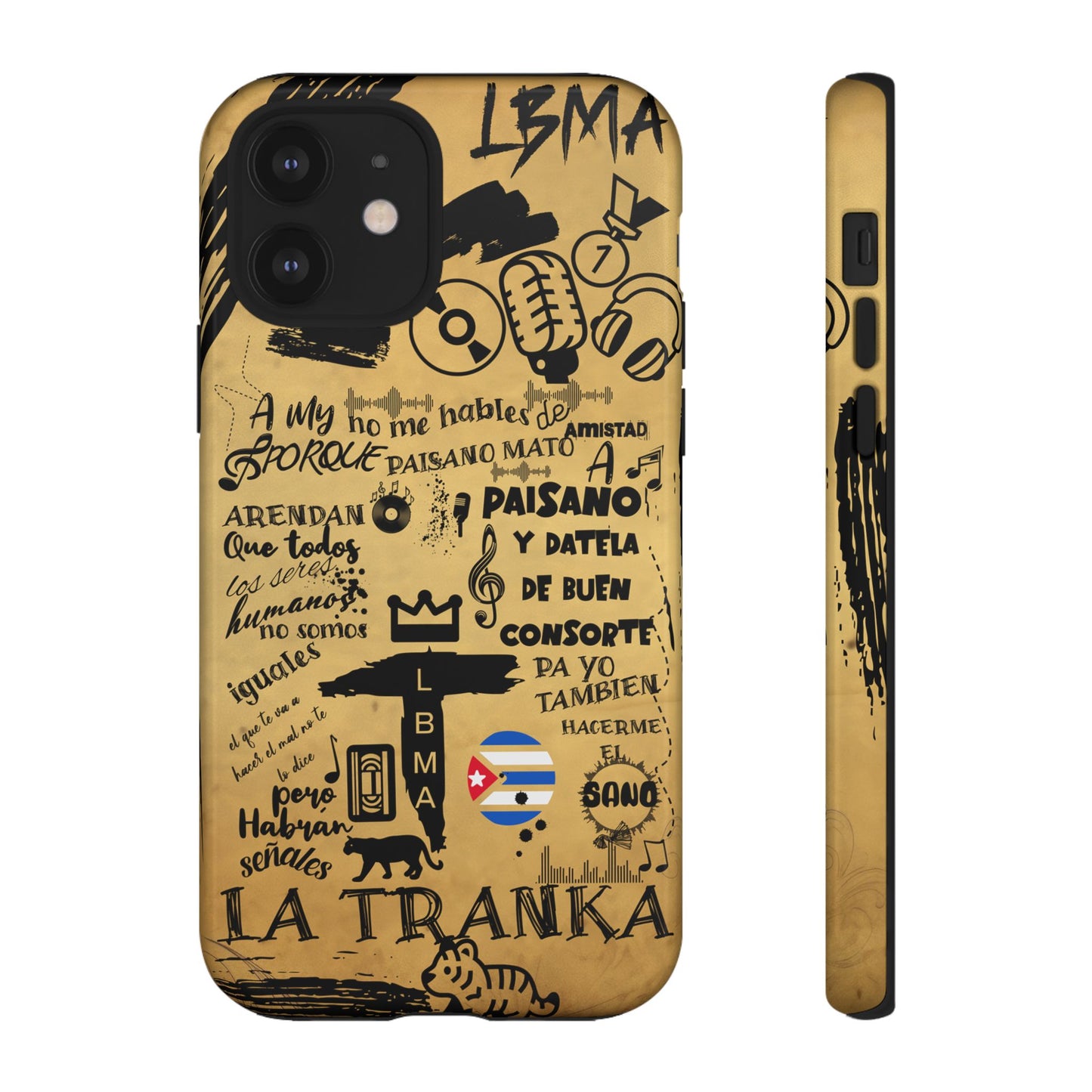 FUNDA PARA TELEFONO, LBMA, TAIGUER, LA TRANKA, ASERE, QUE BOLA,