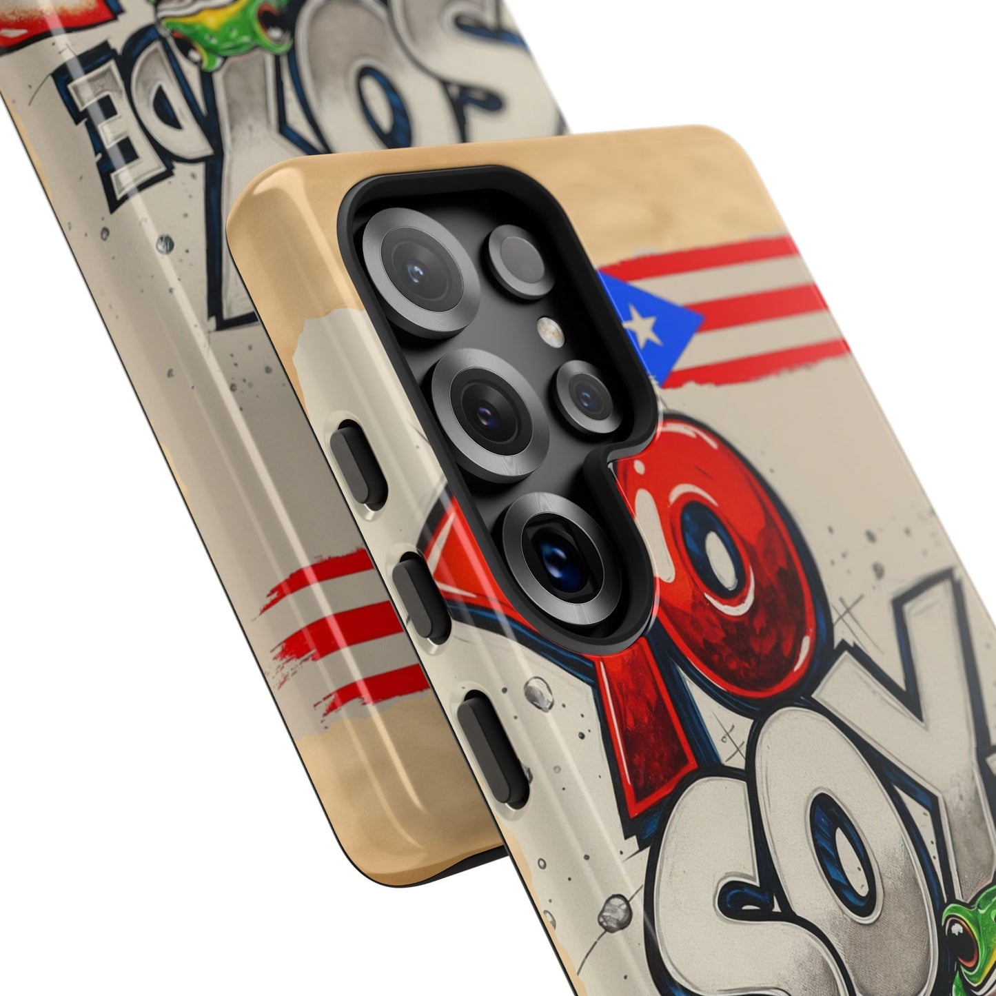 YO SOY DE PFKNR, Cases Phone Case for Unapologetic Style, Gift for Trendsetters, Urban Art Design, Fun Decor for Any Occasion, PUERTO RICO, COQUI
