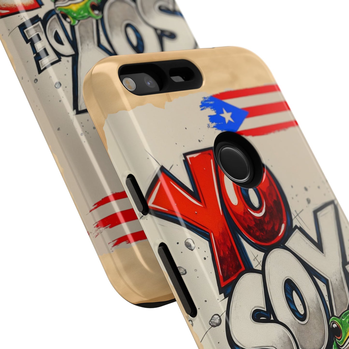 YO SOY DE PFKNR, Cases Phone Case for Unapologetic Style, Gift for Trendsetters, Urban Art Design, Fun Decor for Any Occasion, PUERTO RICO, COQUI