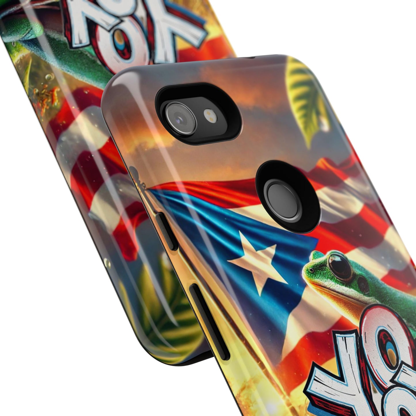 YO SOY DE PFKNR, Puerto Rican Pride Phone Case | Tough Cases, Tropical Vibe, Gift for Him/Her, Celebrations, Travel Enthusiasts, Eco-Friendly,