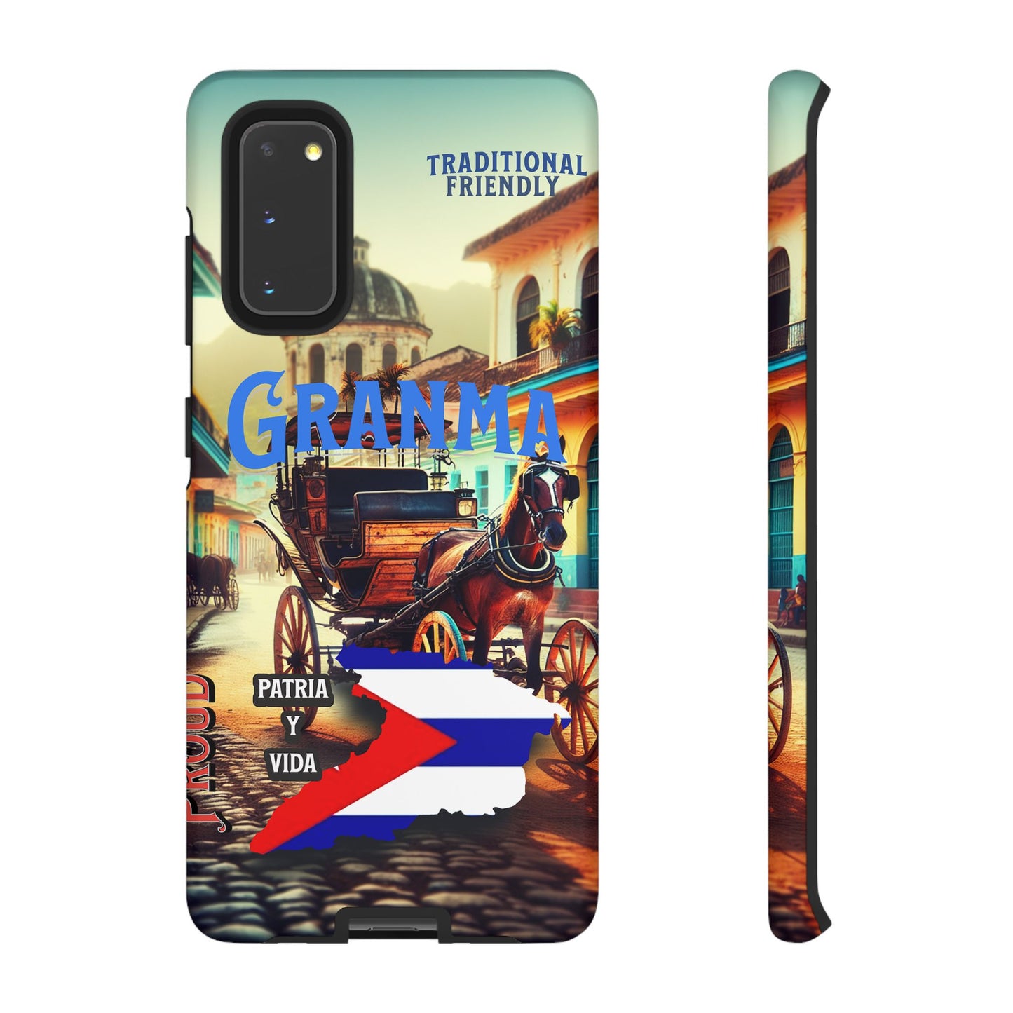 FUNDA DE TELEFONO, GRANMA, CUBA, PATRIA Y VIDA, IPHONE, SAMSUNG