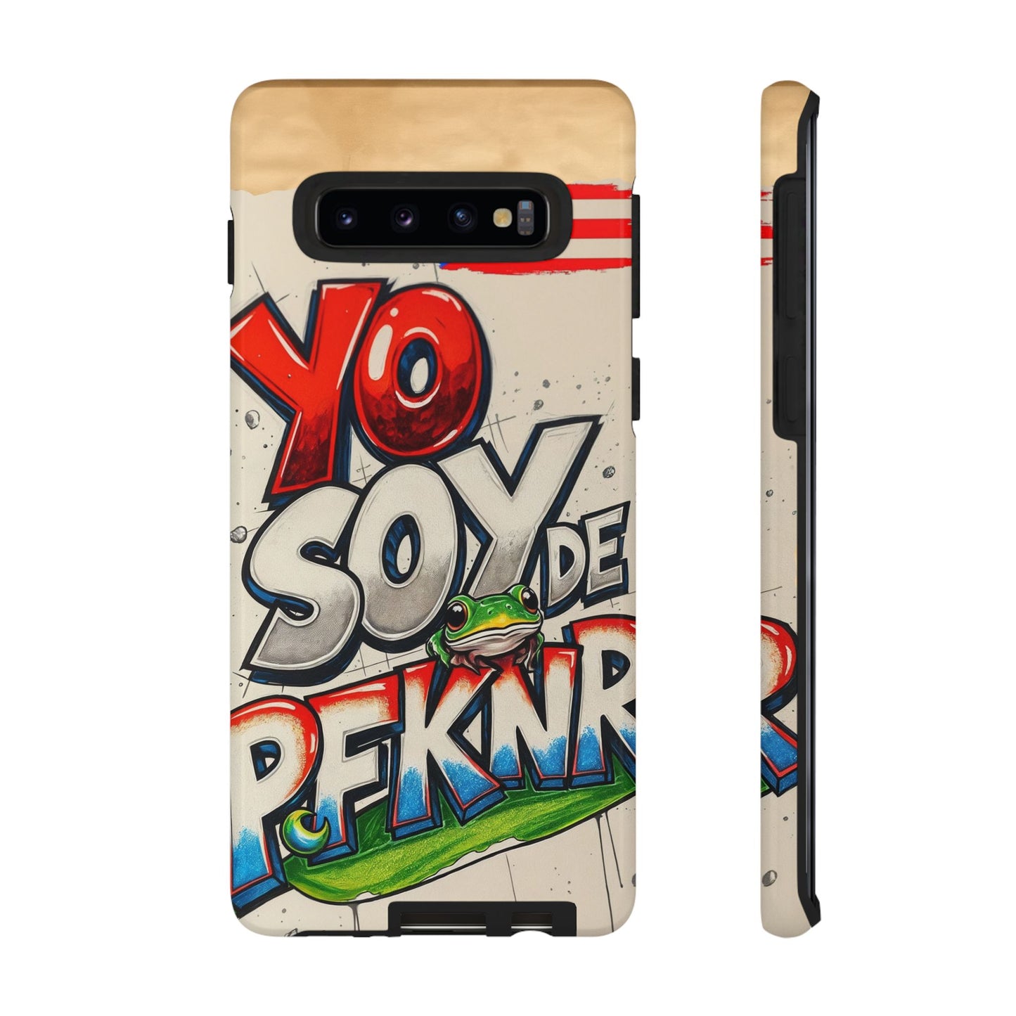 YO SOY DE PFKNR, Cases Phone Case for Unapologetic Style, Gift for Trendsetters, Urban Art Design, Fun Decor for Any Occasion, PUERTO RICO, COQUI