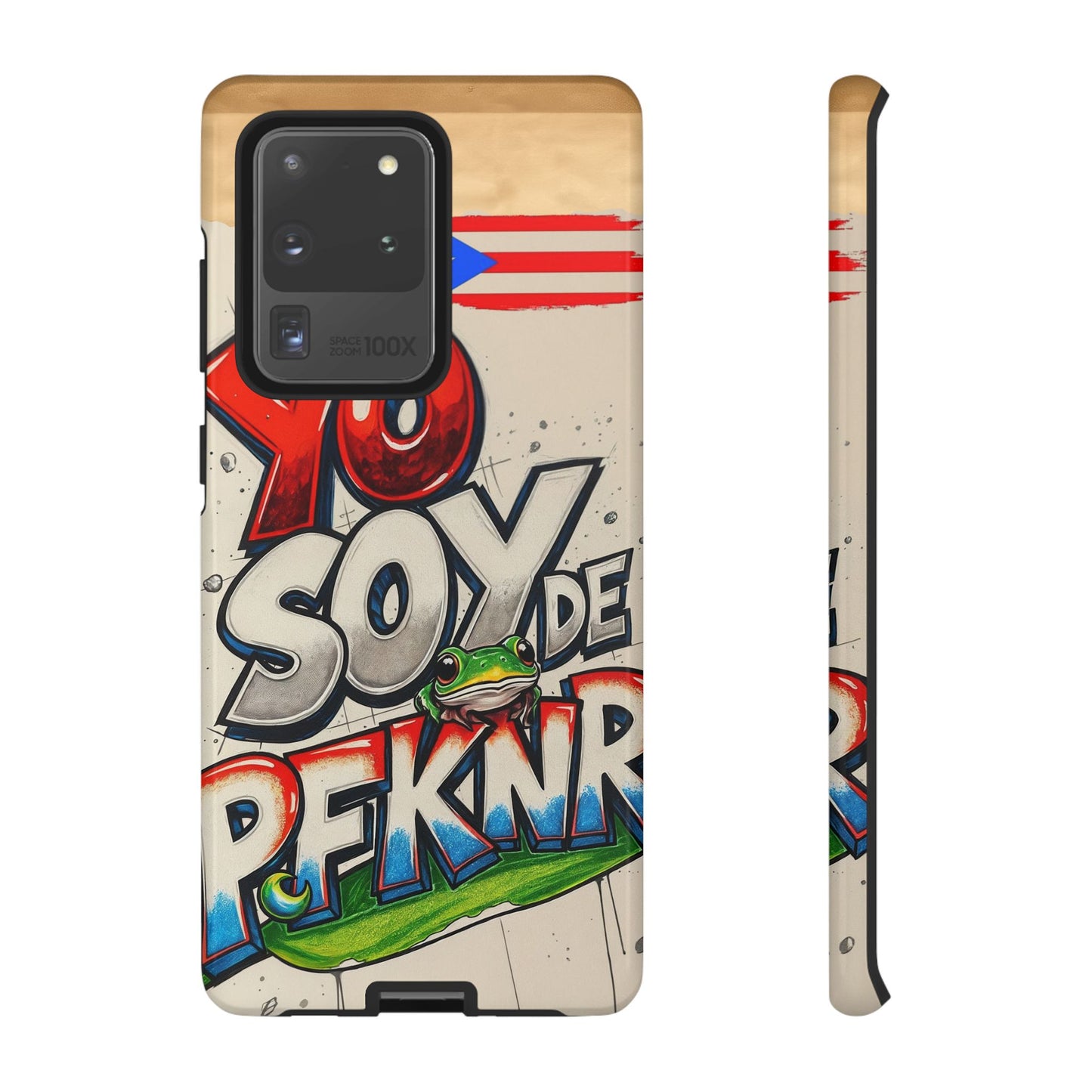 YO SOY DE PFKNR, Cases Phone Case for Unapologetic Style, Gift for Trendsetters, Urban Art Design, Fun Decor for Any Occasion, PUERTO RICO, COQUI