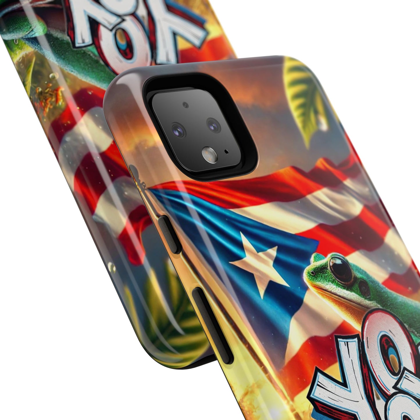 YO SOY DE PFKNR, Puerto Rican Pride Phone Case | Tough Cases, Tropical Vibe, Gift for Him/Her, Celebrations, Travel Enthusiasts, Eco-Friendly,
