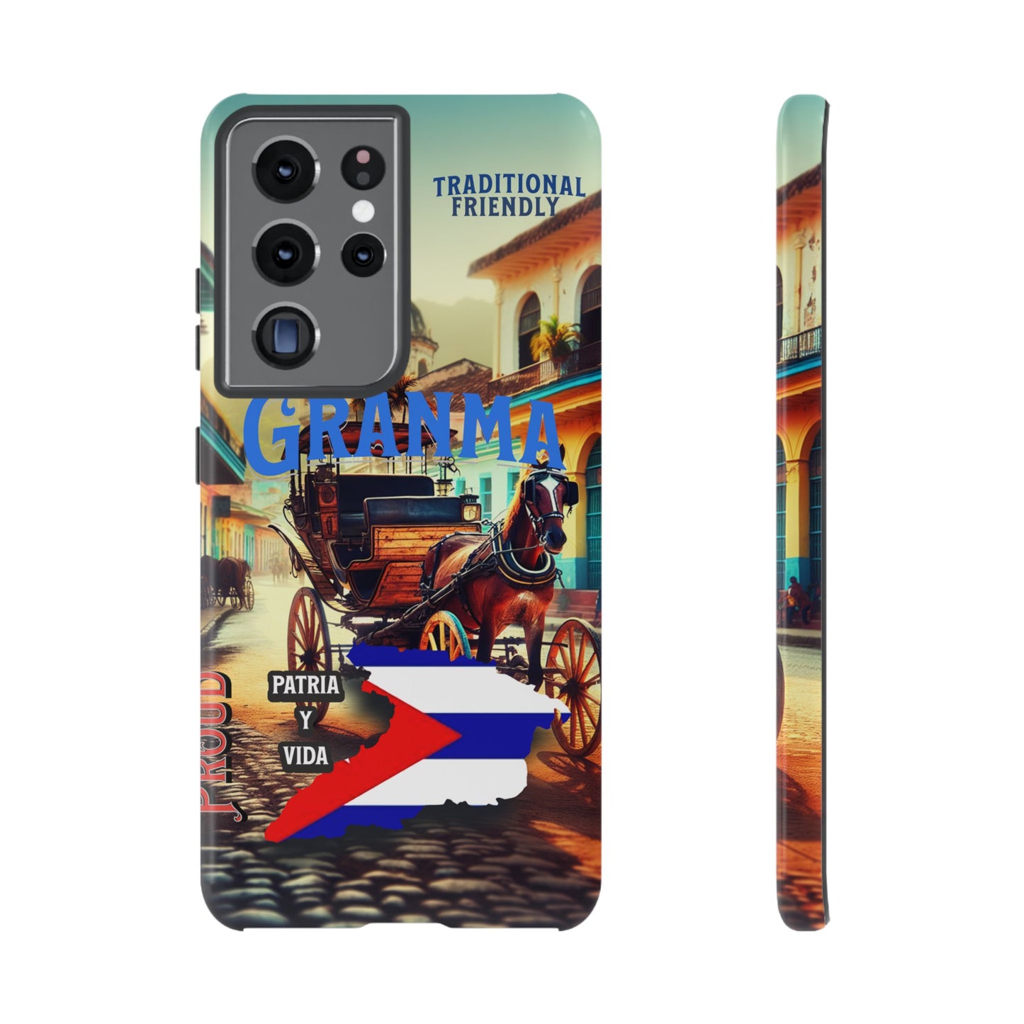 FUNDA DE TELEFONO, GRANMA, CUBA, PATRIA Y VIDA, IPHONE, SAMSUNG