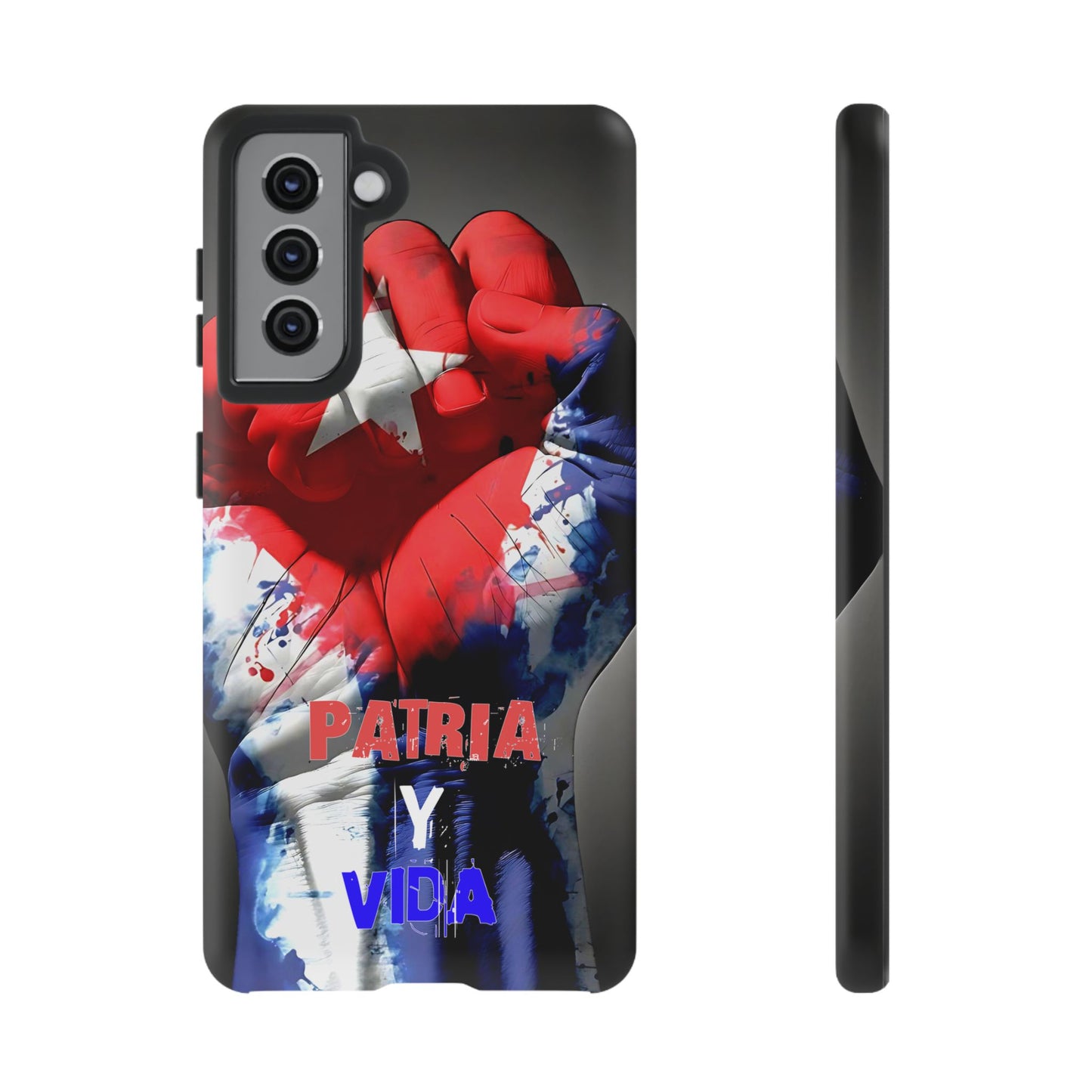 FUNDA PARA TELEFONOS, SAMSUNG, IPHONE, PATRIA Y VIDA, CUBA,