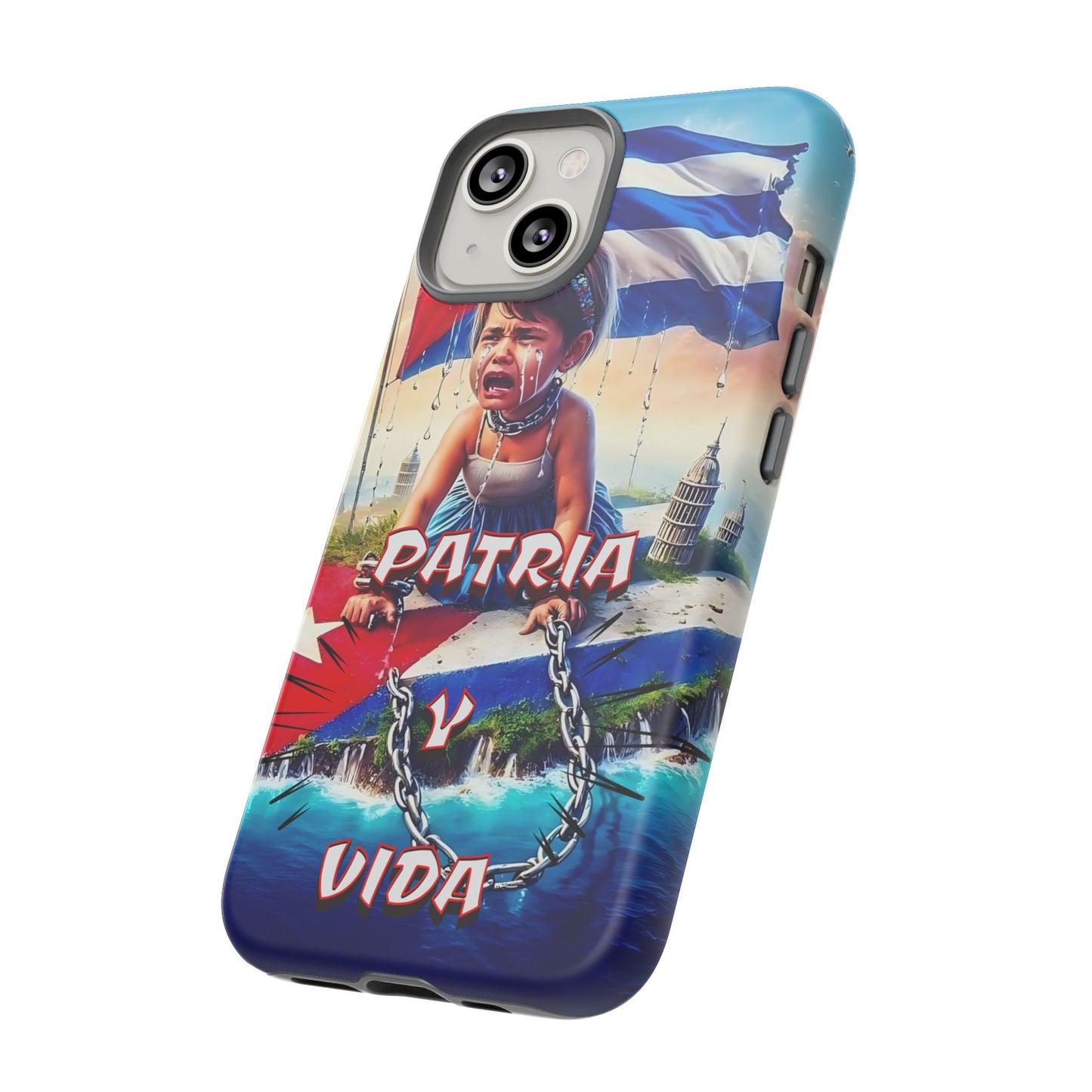 FUNDA DE TELEFONO, CUBA, PATRIA Y VIDA, IPHONE, SAMSUNG