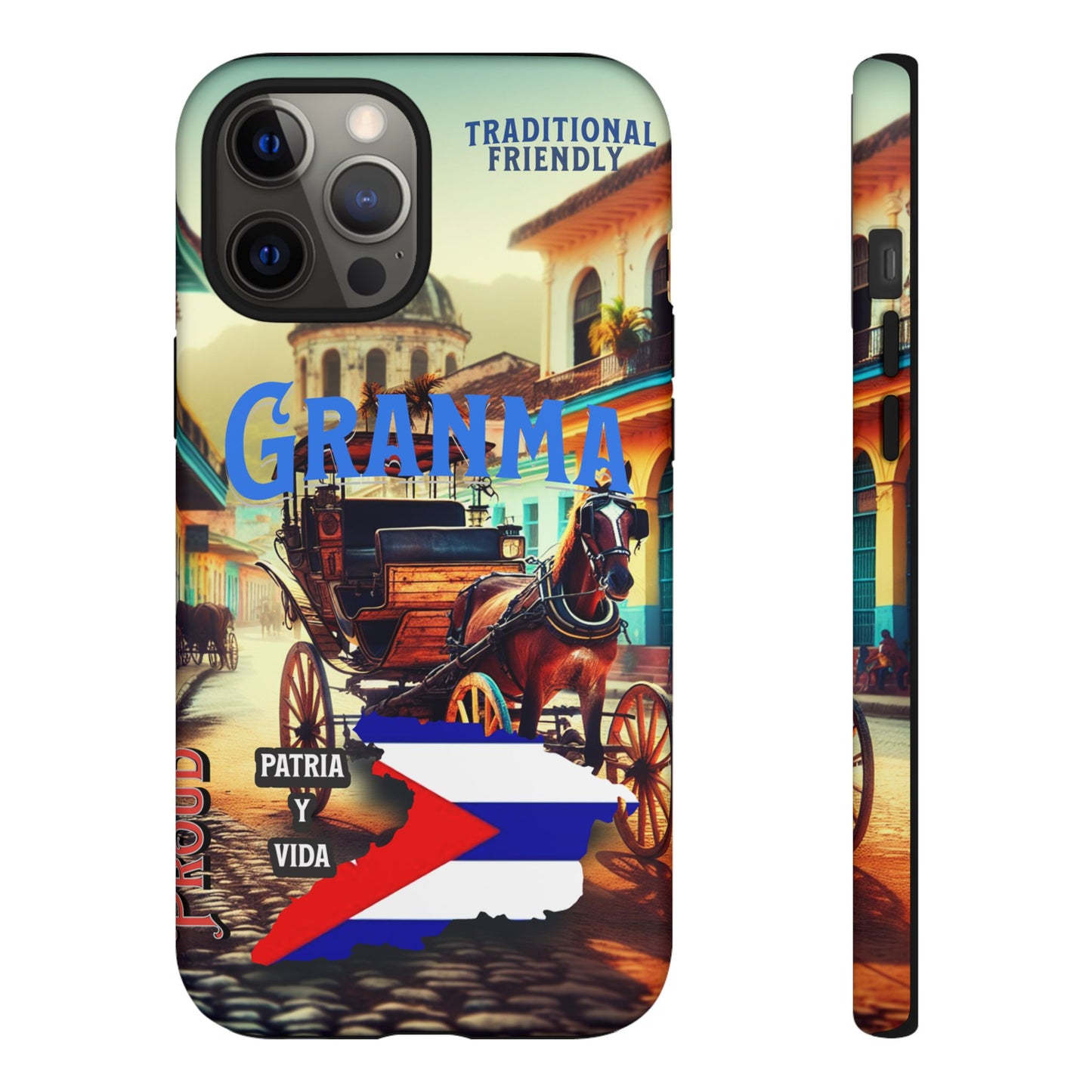 FUNDA DE TELEFONO, GRANMA, CUBA, PATRIA Y VIDA, IPHONE, SAMSUNG