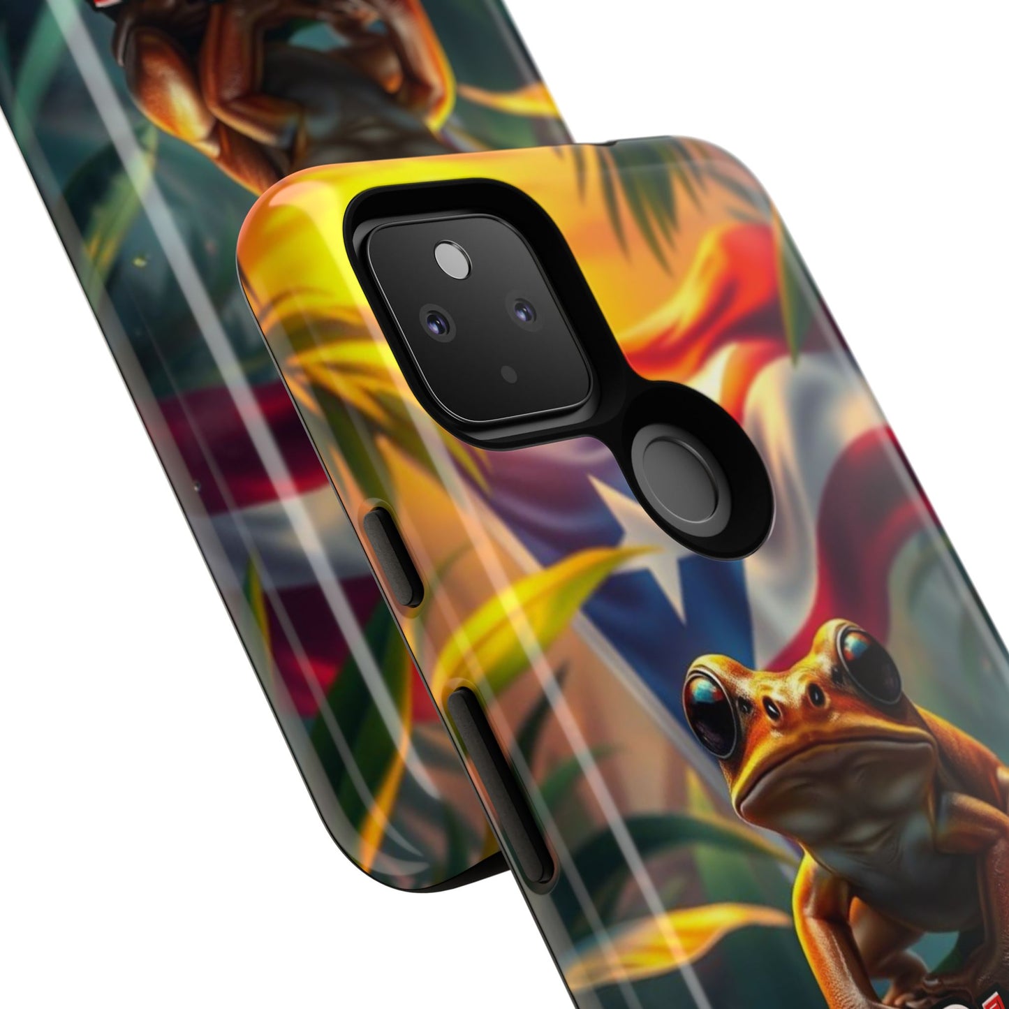 Boricua Coqui Phone Case | Tough Cases | Puerto Rican Pride, Unique Gift, Tropical Vibes, Phone Accessory, Celebration of Culture