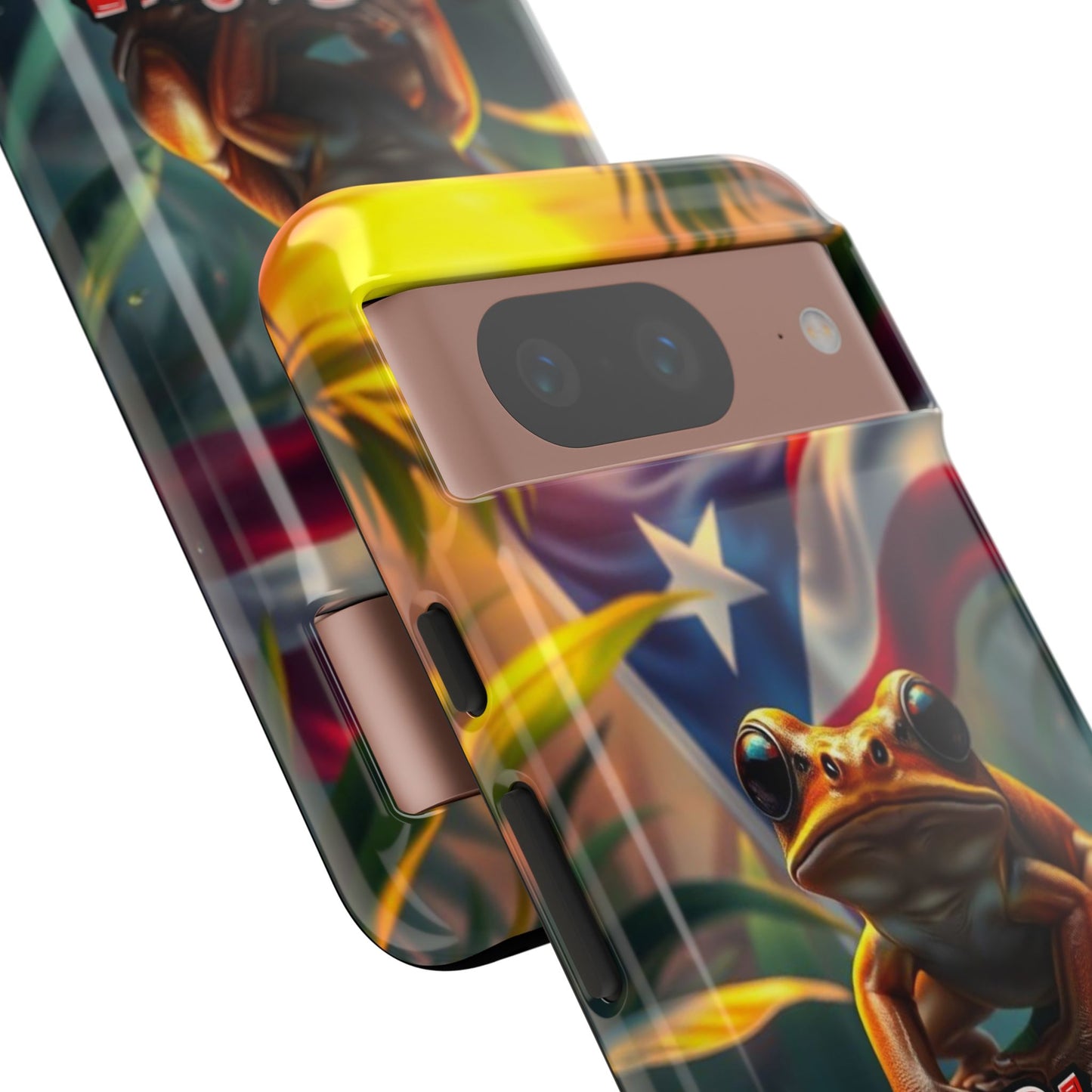 Boricua Coqui Phone Case | Tough Cases | Puerto Rican Pride, Unique Gift, Tropical Vibes, Phone Accessory, Celebration of Culture