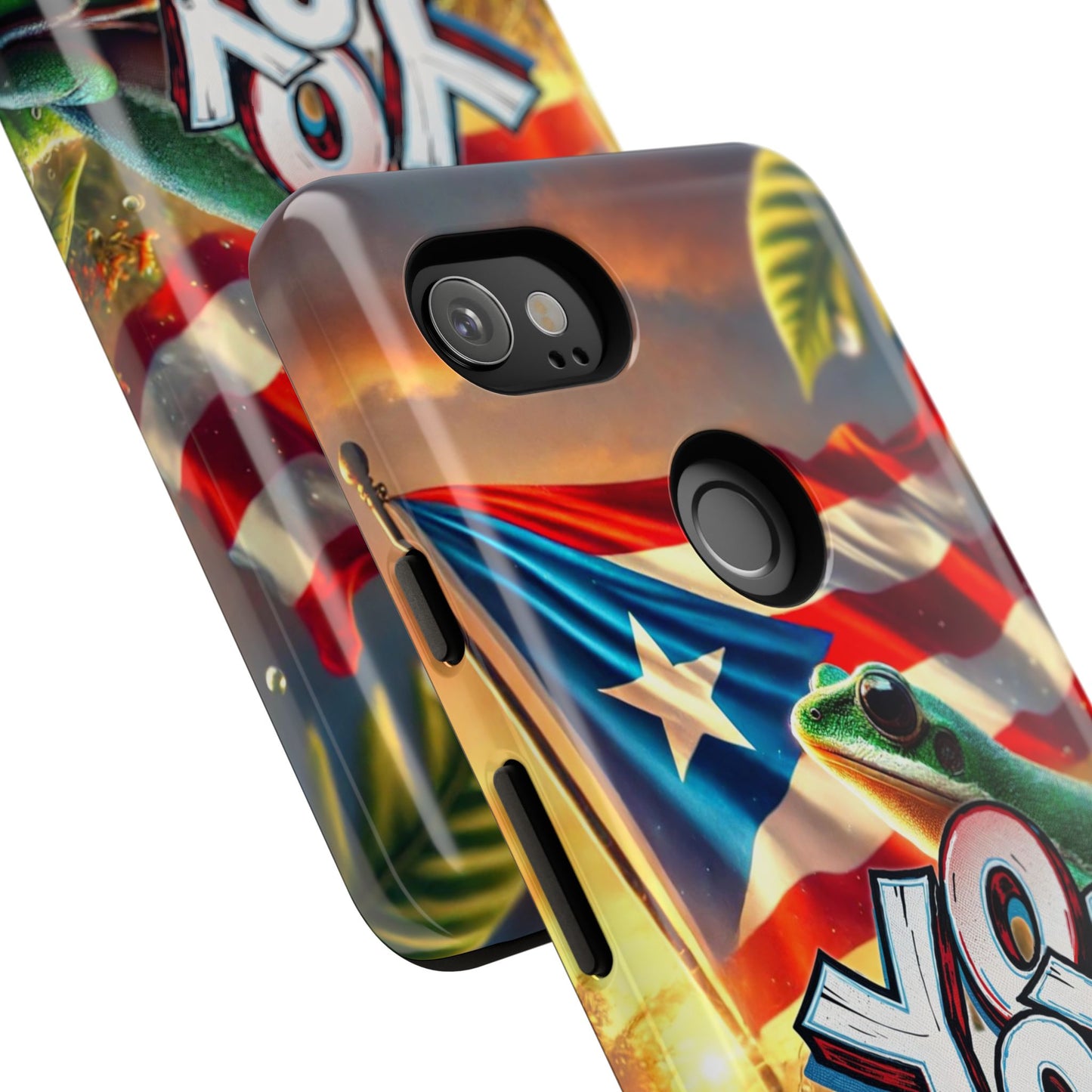 YO SOY DE PFKNR, Puerto Rican Pride Phone Case | Tough Cases, Tropical Vibe, Gift for Him/Her, Celebrations, Travel Enthusiasts, Eco-Friendly,