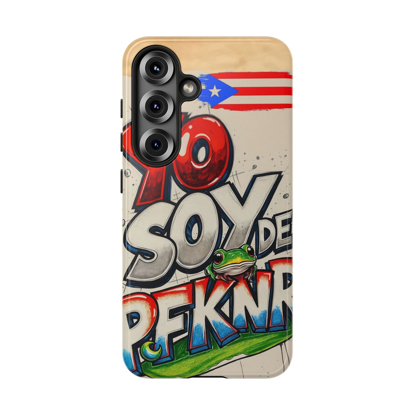YO SOY DE PFKNR, Cases Phone Case for Unapologetic Style, Gift for Trendsetters, Urban Art Design, Fun Decor for Any Occasion, PUERTO RICO, COQUI