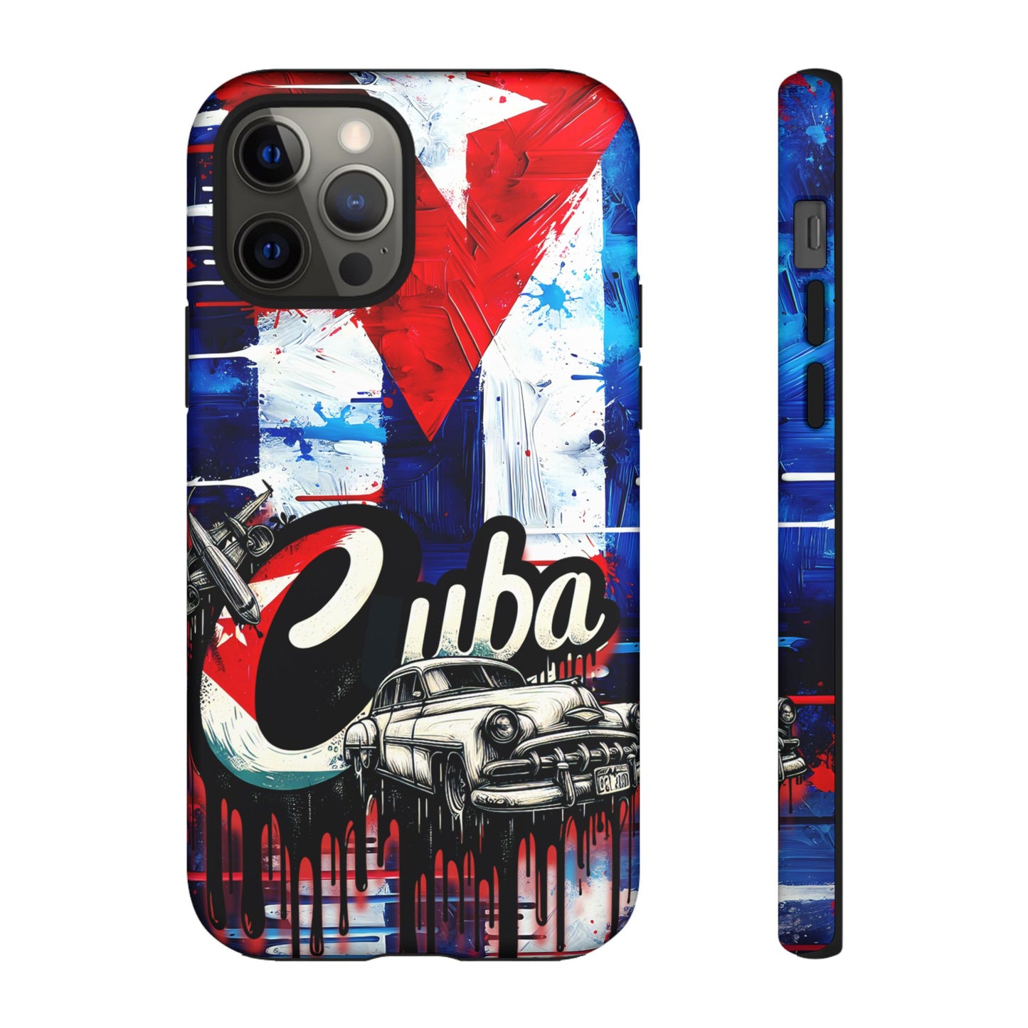 FUNDAS PARA TELEFONOS SAMSUNG, IPHONE, CON BANDERA DE CUBA, COLORES BRILLANTES, COLOTRES VIVOS TELEFONOS PARA CUBA