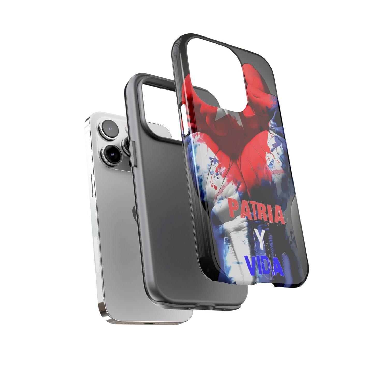 FUNDA PARA TELEFONOS, SAMSUNG, IPHONE, PATRIA Y VIDA, CUBA,